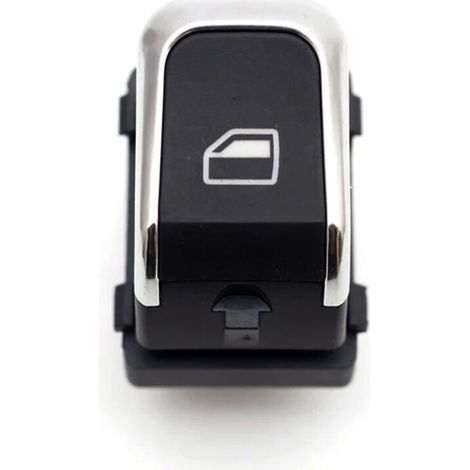 4GD959855 Pièces automobiles Bouton de régulateur de vitre électrique Interrupteur simple, convient aux Audi A4, A6 et RS5, commande la montée et la descente d'une seule vitre de porte.