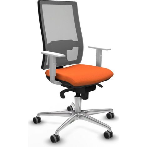 piqueras-y-crespo Horna Bürostuhl orange verstellbar