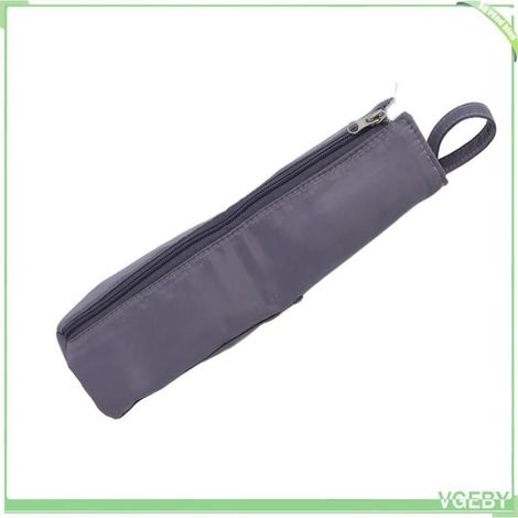 Sac de rangement pour fer à friser - FAFEICY - Léger - Portable - Grande capacité - Nylon gris (1/5)