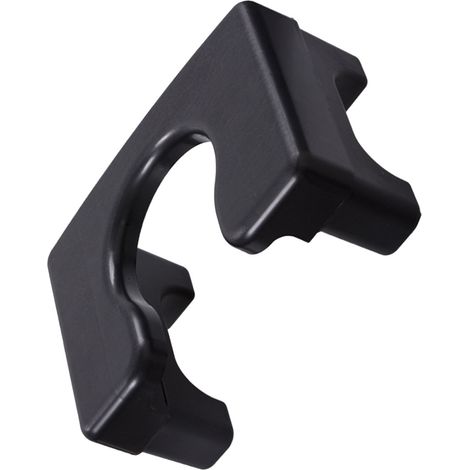 Il s'agit d'un siège de toilette/toilettes à la turque pour femmes enceintes et personnes âgées, d'un tabouret de douche/toilette pour adultes, bas et noir. (1/5)