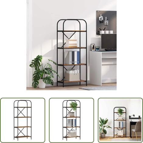 vidaXL Rangement - Étagère Bois ancien 60 x 30 x 146 cm Bois d'ingénierie (1/5)