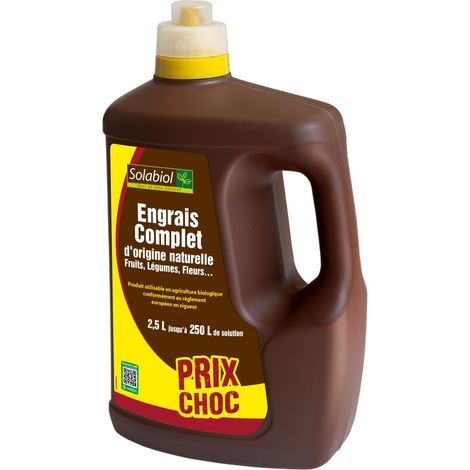 Engrais Complet Liquide - Jusqu'à 250L de Solution - 2,5L (1/5)