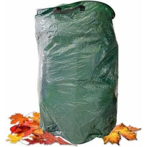 royaluxe - Sac de jardin, 120 L, pour feuillage et herbe propreté (1/2)