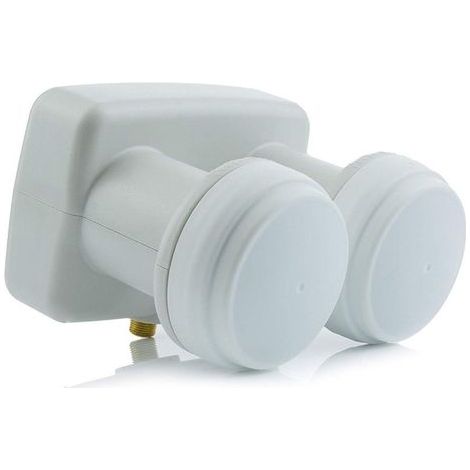 LNB Monobloc Single - OPTICUM - LMP-04H - Faible bruit 0,1 dB - Full HD/3D Ready - Double tête 6° (Astra/Hotbird) (1/2)
