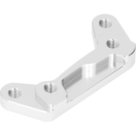 Adaptateur d'étrier de frein arrière de moto en aluminium avec vis, remplacement pour Vespa GTS GTV300 (argent) (1/5)