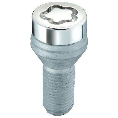 4 VIS ANTIVOL SU MCGARD M12X1.25/ 60°/ LONG. 22MM/ Ø17MM (1/2)