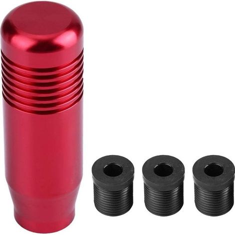 Pommeau de levier de vitesse, Jormftte, alliage d'aluminium, rouge (1/5)