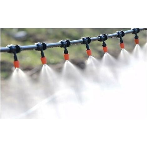 Spray de jardin extérieur, système de refroidissement par atomisation, kit d’irrigation automatique 4/7
