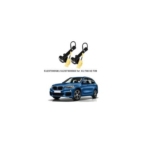 Paar linke und rechte aktive Motorhaubenaktuator-Scharniersensoren 51237300581 51237300582 für X1 F48 X2 F39 MINI 2013-2019 (1/4)