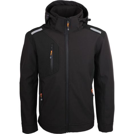 Veste softshell noir Singer Safety Noir M. (1/2)