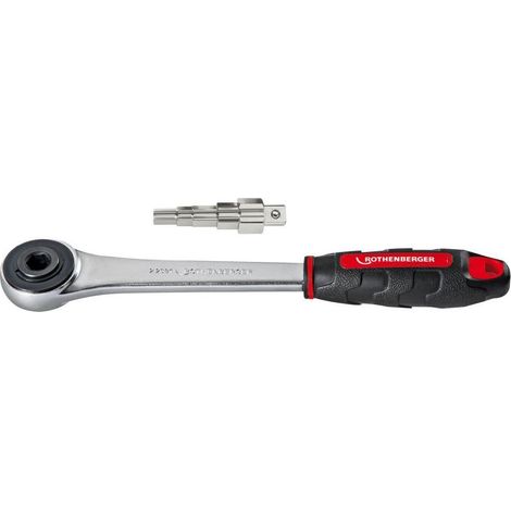 Wasserwaagenschlüssel mit Universalratsche 3/8" bis 1" - ROTHENBERGER 73297 (1/5)
