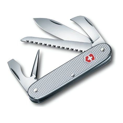 Victorinox Pionier Taschenmesser silber, kompakt 9,3 cm (1/2)