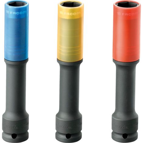 Douille Facom IMPACT 1/2", longue, 19 mm