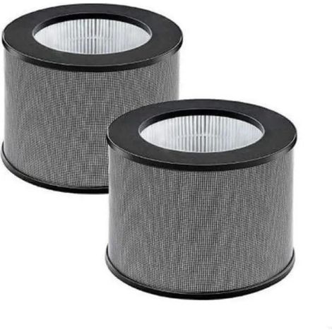 Paquete de 2 cartuchos de filtro de repuesto para purificador de aire de 20 cc, compatible con TaoTronics, filtración de carbón activado de alta eficiencia TT-AP006 (1/5)