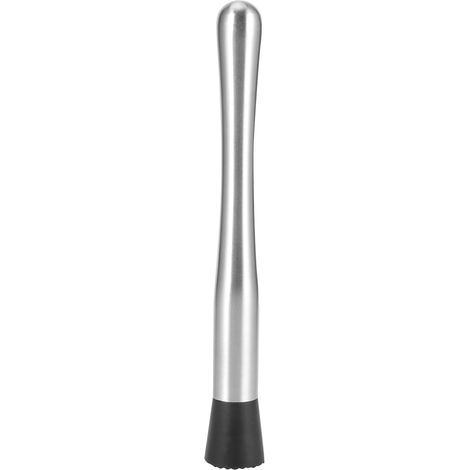 Barre à glace en acier inoxydable de 25 cm pour piler la glace, pilon à cocktails et à vin, outil de mélange pour usage domestique-AquaForge