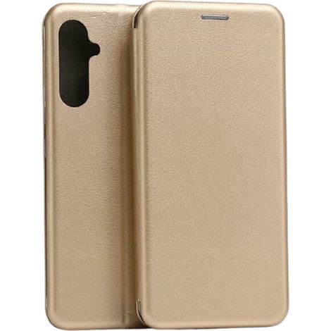 Funda magnética Beline Book para Samsung A54 5GA546, color oro/oro