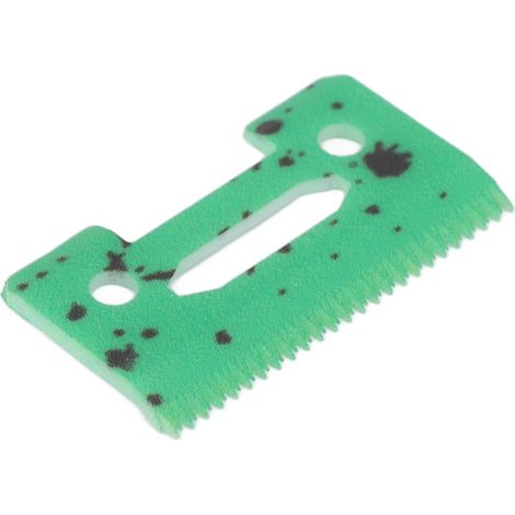 Lame de rechange en céramique pour tondeuse à cheveux, lame de coupe en céramique, compatible avec la plupart des tondeuses à cheveux, vert (1/5)
