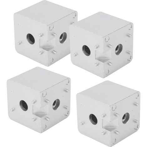 Aluminum profile Y-type two-way right-angle connector block 20 30-40 profile three-way connector block two-way right-angle connector (sold in sets of four) European standard 40 two-way connector (1/5)
