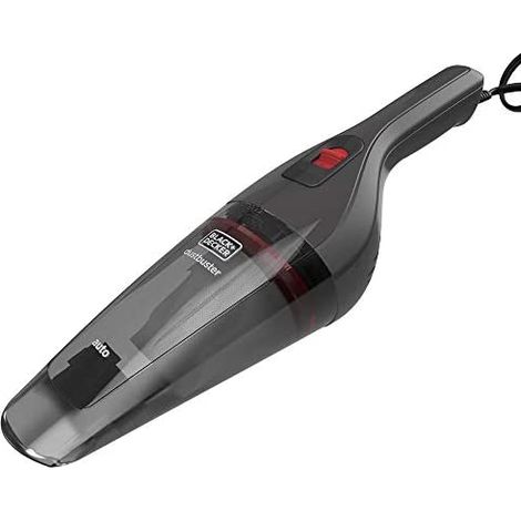 [PRODOTTO USATO] Black+Decker NVB12AV - Aspirapolvere per auto portatile, 12V, 310ml capacità, grigio e rosso, Black+Decker NVB12AV - Aspirapolvere per auto portatile, 12V, 310ml capacità, grigio e ro