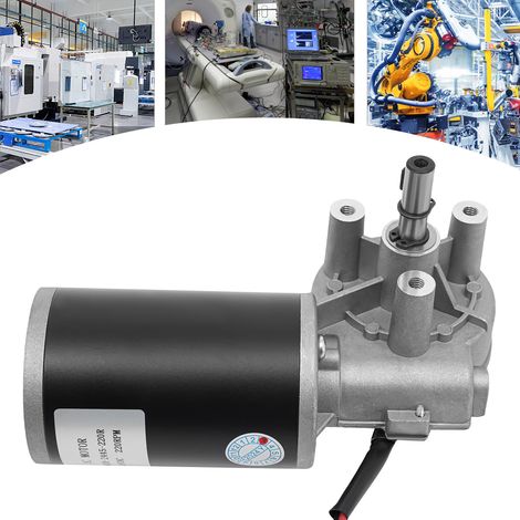 24 V DC-Motor Getriebemotor elektrischer Schneckengetriebemotor Neu
