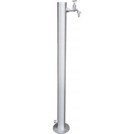 Rubinetto da giardino da 1/2", 115 cm, per colonna idrante con raccordo laterale da 1/2". (1/4)