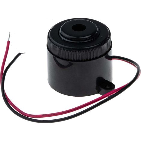 Buzzer RS PRO 85dB Continu, 28V c.c. max, Montage panneau ( Prix pour 1 )