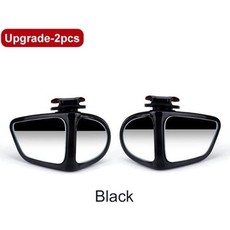 Specchietto retrovisore per auto HD girevole e regolabile, grandangolo su entrambi i lati, 360 gradi, specchietto retrovisore - nero tipo C (1/4)