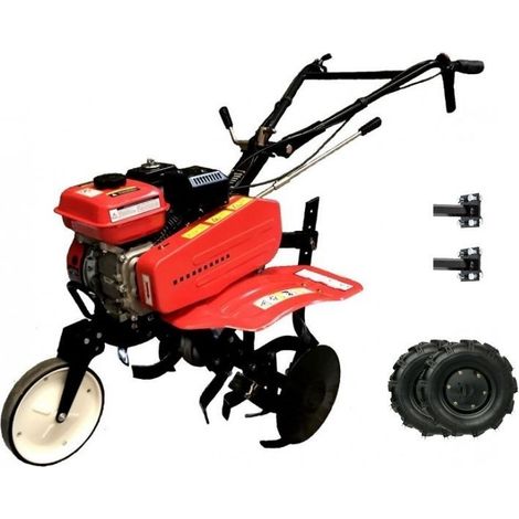 Motoazada Arranque Manual 7CV 3v + ruedas + mangones (1/5)
