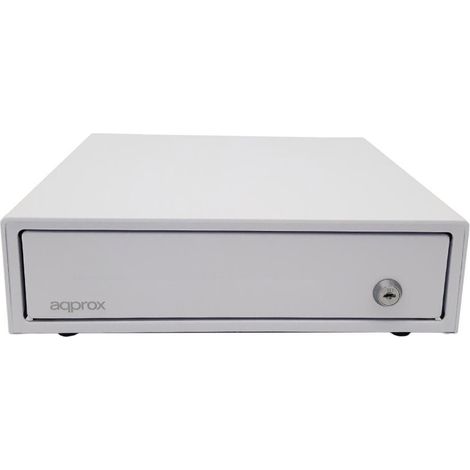 Cajón Portamonedas APPROX appCASH33WH Blanco (1/4)