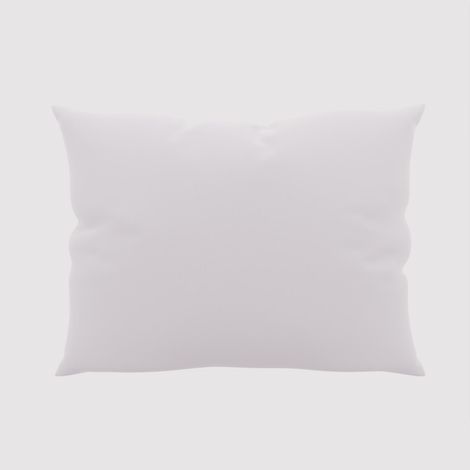 Taie d'oreiller unie 50x70 cm ZZZ blanc