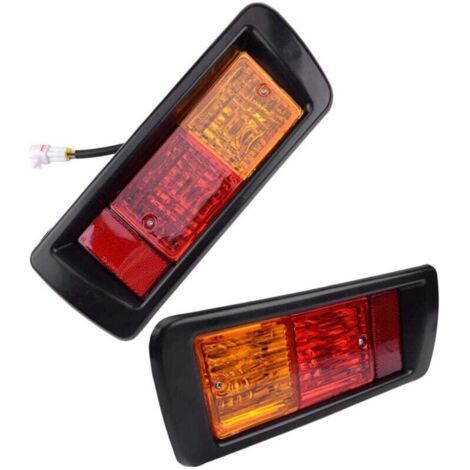 Feux antibrouillard arrière pour Toyota Land Cruiser Prado FJ90/FJ95 (modèles 1996-2002) – Modèles 81550-60440 et 81550-60520 – améliorent la visibilité dans des conditions de faible luminosité. (1/3)