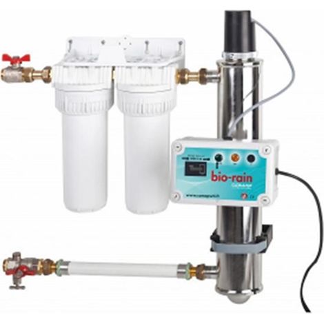 Combiné de traitement BIO-RIAN - Largeur: 540 mm - Hauteur: 600 mm - Profondeur: 280 mm - Chromé et Blanc