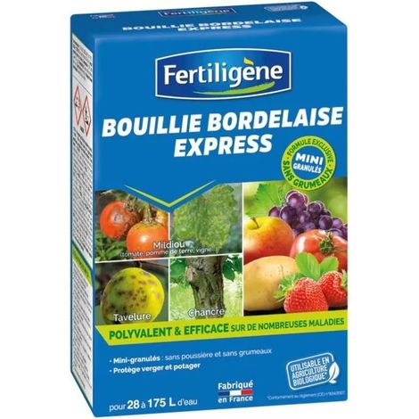 Fungizid Fertiligene bouillie bordelaise 700g organisch körnig