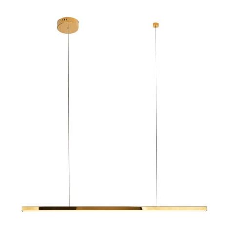 Lampada a sospensione LED Trio oro Maxlight 12W 100cm (1/5)