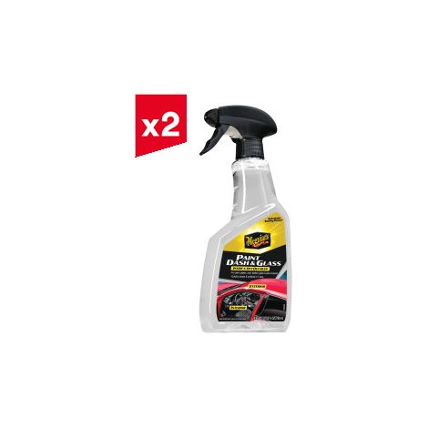 Lot de 2 Meguiar’s® Sprays Entretien Interieur & Exterieur, 710ml BT