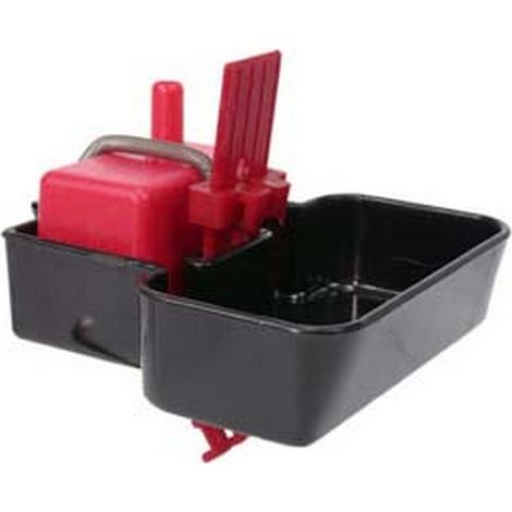 1PZ ABBEVERATOIO AUTOMATICO A VASCHETTA PER VOLATILI - cm.12x13x12h.