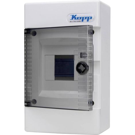 Kopp 350914040 Cassette di distribuzione Numero divisori = 8 Numero di righe = 1 Contenuto 1 pz.