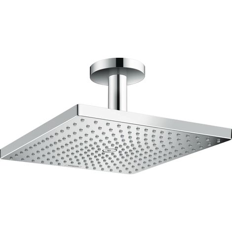 Hansgrohe Raindance E - Rociador de ducha 300, EcoSmart 9 l/min, con conexión de techo, cromo 26251000 (1/2)