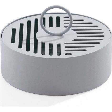 Lntyq Porte Encens Spirale Anti Moustique Métal Porte-Encens Support De Bobine Anti-Moustique Métal Brûleur D'Encens, Refoulement Brûleur D'Encens Charbon Poêle avec Couvercle pour Maison, Camping