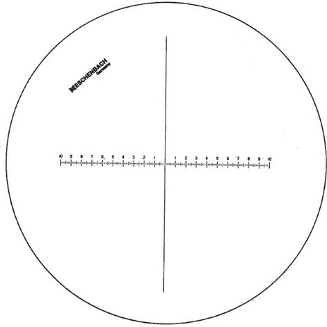 Eschenbach 115201 Loupe de précision avec graduation Lentille: (Ø) 23 mm