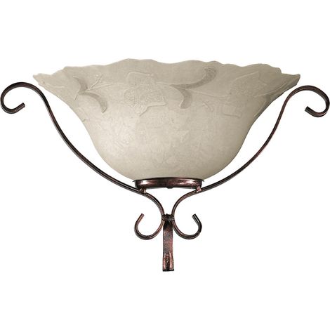 AMBRA LAMPADA APPLIQUE DA PARETE E27 DA 1 LUCE