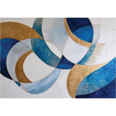 Moderne Fototapete Geometrisch Abstrakt – Großformat Wandtapete 200x140 cm – Design für Wohnzimmer & Schlafzimmer