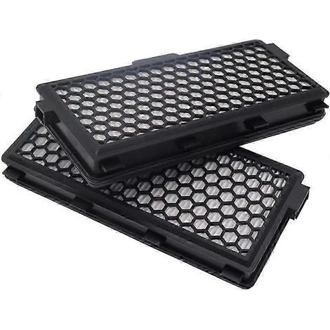 Packung mit 2 aktiven HEPA-Filtern für Miele Staubsauger der Serien S4, S5, SF-AH, 50, S5780, Cat and Dog, 5000, S8330, S6240 und S6240-S6760. (1/5)