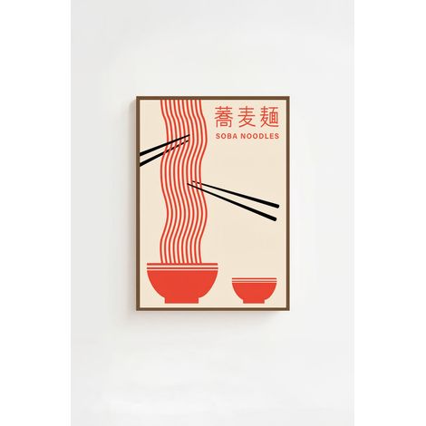 Arte de pared de MDF con marco Painting Multicolor (1/3)