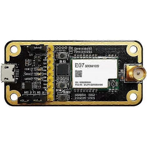 Module RF sans fil CC1101 868 MHz/915 MHz longue portée E07-900MBL-01 Module sans fil SPI compatible avec le contrôle de réseau IoT (1/5)