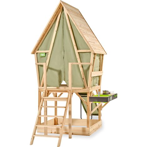 EXIT Yuki 550 Playhouse with Slide, Mud Kitchen and Sandpit