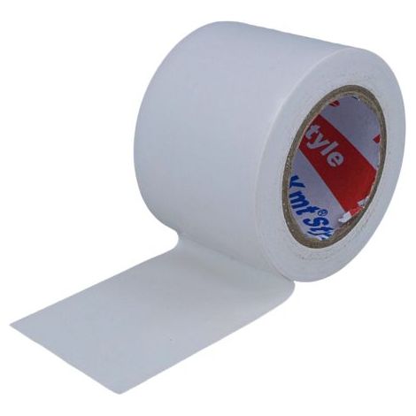 6 Pezzi Nastro Isolante Elettrico Largo in PVC 48mm X 12m Bianco (1/3)