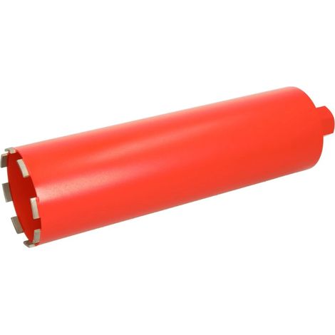 Couronne diamantée professionnelle 1 1/4'' pour forages à eau Ø 122x 450 mm