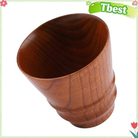 Tbest tasse à café en bois Tasse En Bois élégante Pour Café Lait Eau - electromenager machine Grande couleur de peinture (1/5)
