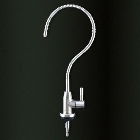 Ecleanfy-Robinet d'osmose inverse, flexible en acier inoxydable